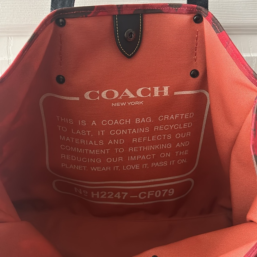 Coach Rexy Camo Tote - Picture 4 of 5